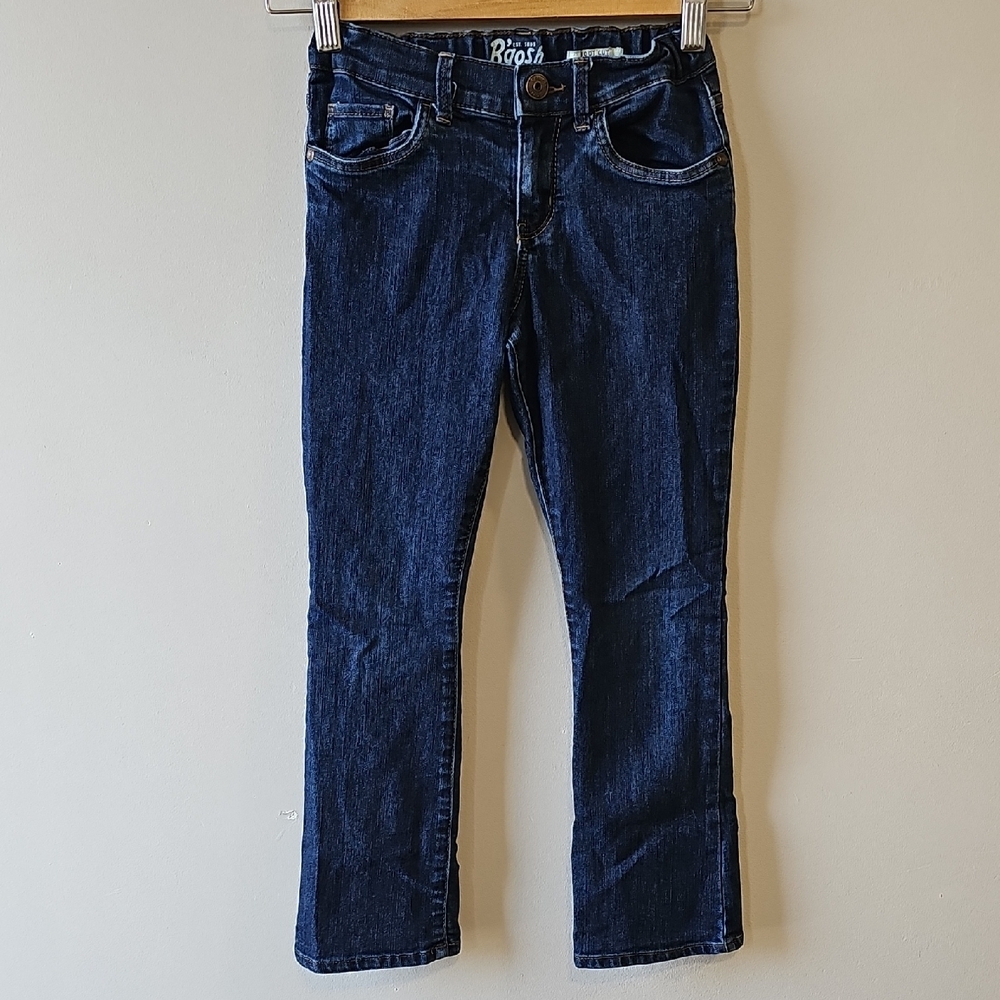 OshKosh B'gosh Size 7 Dark Blue Kids Denim Jeans